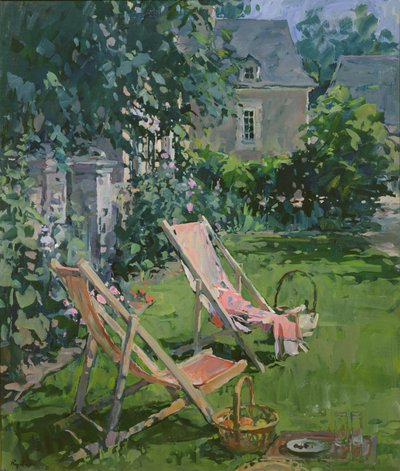 Deck Chairs at Coudray by Susan Ryder